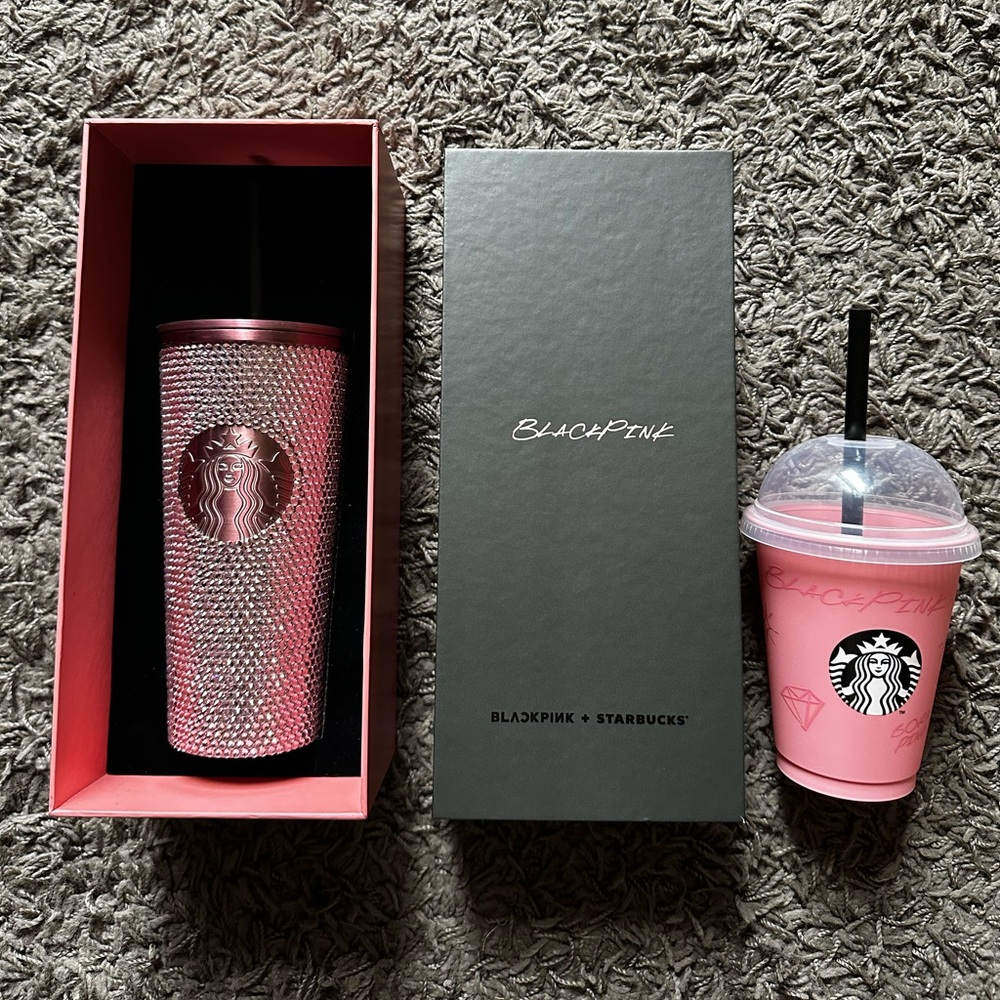BlackPink x Starbucks Rhinestone Tumbler 2023 Edition LAST ONE